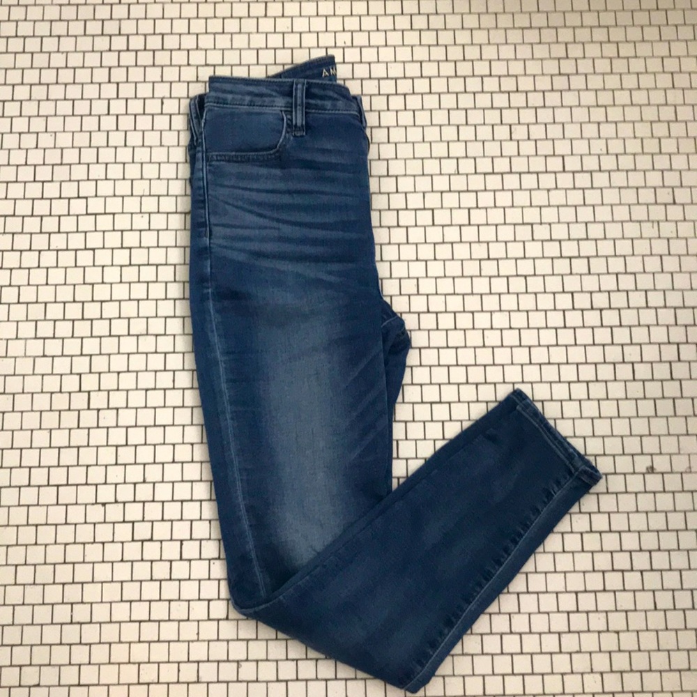 High rise jeans